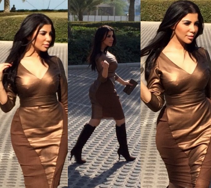 The Arabic version of Kim kardashian